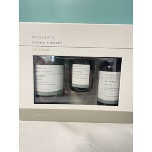 PECKSNIFF'S 3 Piece‎ DeepSleep Bath Soak & Candle & Aromatherapy Body Oil
